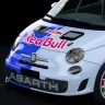 Abarth 500 Assetto Corse Red Bull Skin