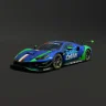 Ferrari 296 GT3 Cetilar Racing Livery