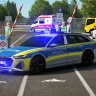 Audi RS6 Polizei Germany (RLP-Rheiland Pfalz Nurburgring) - Audi RS6 2021 UK POLICE