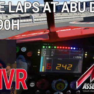 Assetto Corsa VR | Scuderia Ferrari at Yas Marina Abu Dhabi several laps