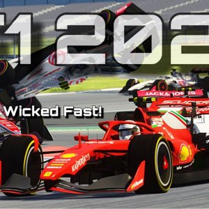 F1 2021 Lap At Barcelona Test