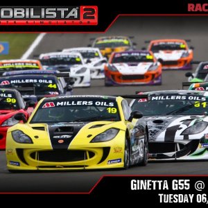 AMS 2 | Ginetta G55 Supercup @ Donington - Tuesday 06/10/20