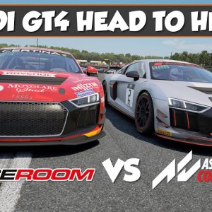 Audi R8 LMS GT4 head to head