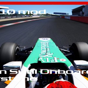 Assetto Corsa F1 2010 mod - Adrian Sutil Onboard Silverstone