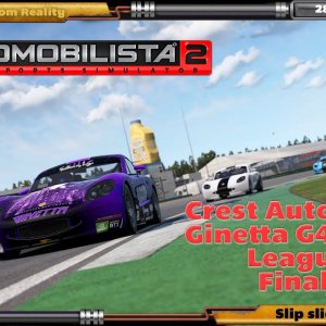 AMS2 - Crest Autosport Ginetta G40 GT5 League Final - HP Reverb G2 - DOF Reality H3 motion rig.