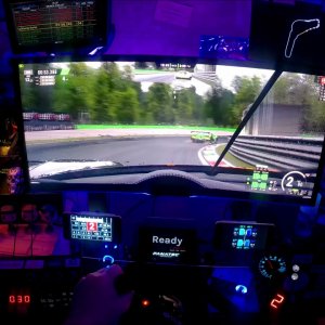 AI @ Monza Sim Rig view