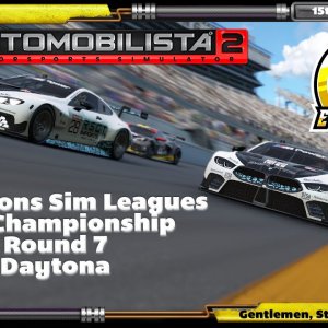 Gentlemen, start your engines - ANSL Automobilista 2 GTE Championship Round 7 - Daytona