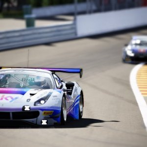 2022 Ferrari 488 GT3 EVO #93 Onboard @ 24 Hours of Spa Francorchamps