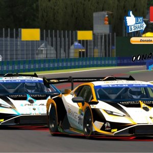 Assetto Corsa Lamborghini Huracan ST Evo 2 FFF Racing Team Test Imola Italy Gameplay ITA