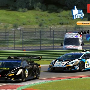 Assetto Corsa Lamborghini Huracan ST Evo 2 FFF Racing Team Test Race CIGT 2022 Gameplay ITA