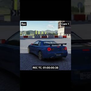 Godzilla captured on CCTV - Assetto Corsa