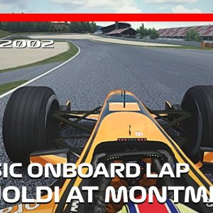 Enrique Bernoldi Takes Provisonal Pole! | 2002 Spanish Grand Prix - Qualifying | #assettocorsa