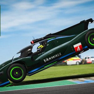 Vanwall Vandervell LMH | Thruxton | rFactor 2 | 59.7s lap