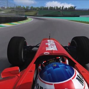 F1 Interlagos 2001 - Rubens Barrichello OnBoard - Assetto Corsa Commentary Lap