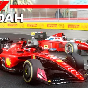 Ferrari F1 2023 SF-23 vs Ferrari F1 1993 F93A | Saudi Arabian GP | Assetto Corsa