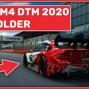 RaceRoom Kubica BMW M4 DTM 2020 at Zolder