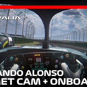 Two Laps with Fernando Alonso at Albert Park! | 2023 Australian Grand Prix | #assettocorsa