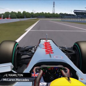 F1 Suzuka 2010 - Lewis Hamilton OnBoard - Assetto Corsa