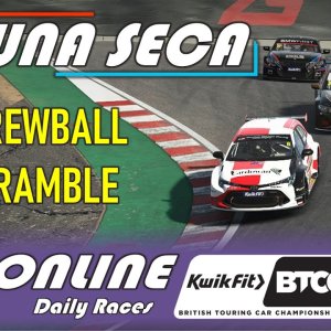 rFactor 2 Online | BTCC Daily race | Laguna Seca | 25.11.23 - 10:45