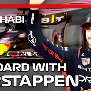 Onboard 2023 │Verstappen RB19 in ABU DHABI