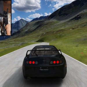 Toyota Supra TRD 3000GT in Swiss Alps! - Assetto Corsa | Cammus C5 Wheel Gameplay