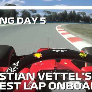 Fastest Day 5 Lap Onboard | 2020 Pre-Season Testing | #assettocorsa