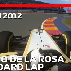 This F1 Team Had a Race Track | F1 2012 Spain - Pedro de la Rosa Onboard | #assettocorsa