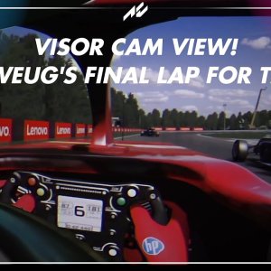 Driver's Eye! Maya Weug's Rising Final Lap | 2024 Hungarian Grand Prix | #assettocorsa