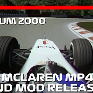 New McLaren MP4/15 Sound Mod! | Mika Hakkinen's Pole Lap | 2000 Belgian Grand Prix | #assettocorsa