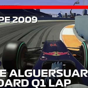 Jaime Alguersuari Onboard at Valencia | 2009 European Grand Prix | #assettocorsa