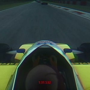 Eliseo Salazar at the San Marino Grand Prix Onboard | F1 vintage Onboard | assetto corsa