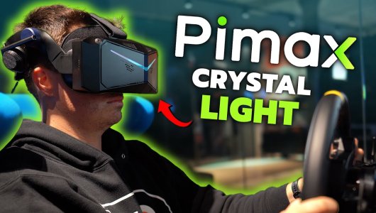 The Sweet Spot For VR Sim Racing? - Pimax Crystal Light Review