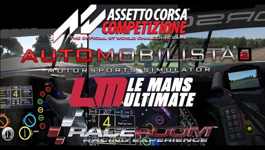 ACC vs AMS2 vs Le Mans Ultimate vs RaceRoom | Which Imola is Better | Drivers Eye | 4K