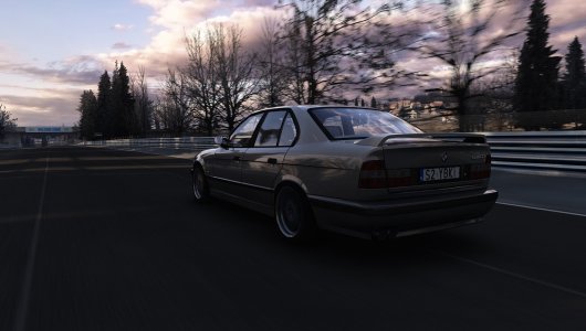 BMW E34 540i V8 | Moza R12 Gameplay | Assetto Corsa