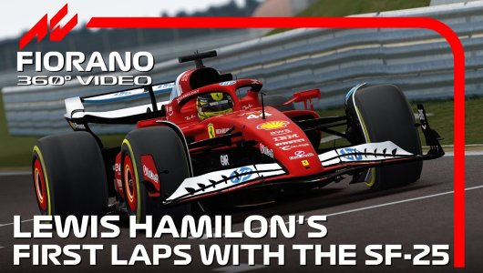 Ferrari SF-25's First Laps at Fiorano | 2025 Shakedown | #assettocorsa