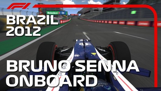 Bruno Senna F1 Qualifying Onboard | 2012 Interlagos