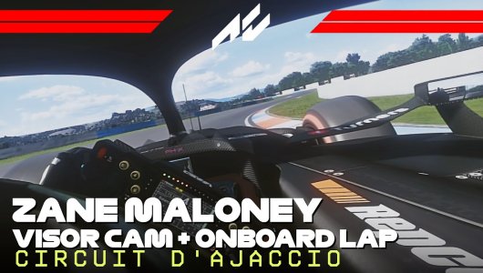F1 2026 Circuit d'Ajaccio | Zane Maloney Onboard | #assettocorsa