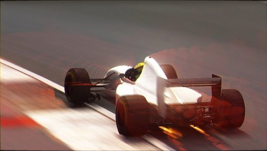 Ayrton Senna 1993 Lamborghini F1 Test | Modern Silverstone