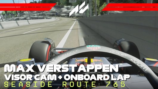 F1 2022 Seaside Route 765 | Max Verstappen Onboard | #assettocorsa