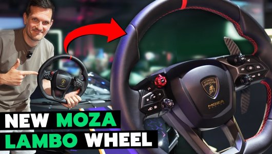 Finally A ROAD CAR Wheel! - MOZA Revuelto Sim Racing Wheel Hands-on ...