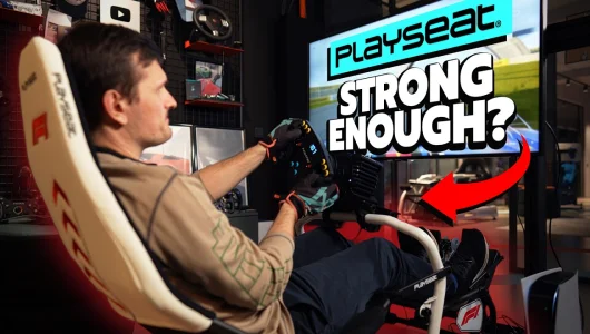 Can This $400 Foldable Rig Handle Direct Drive? | Playseat Challenge DD - F1 Edition Review